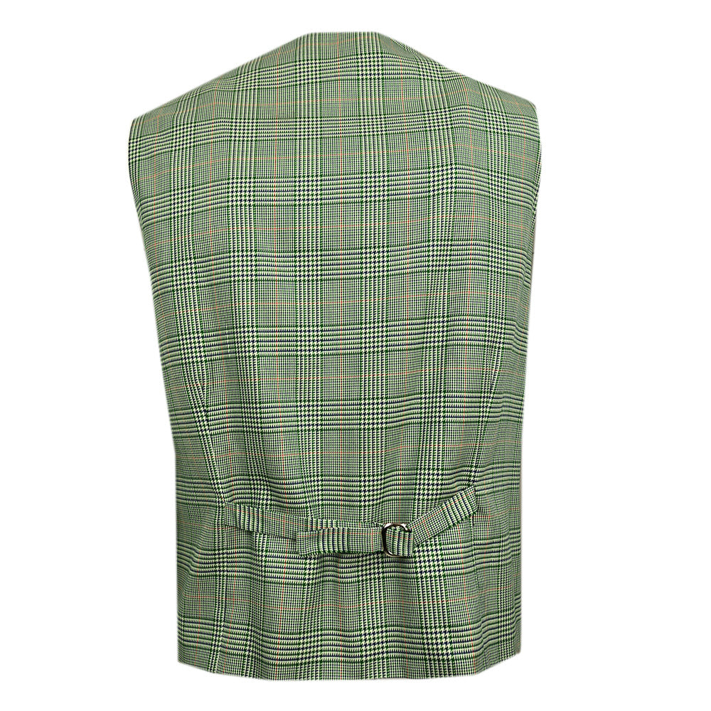 Green check waistcoat | Posillipo 1930