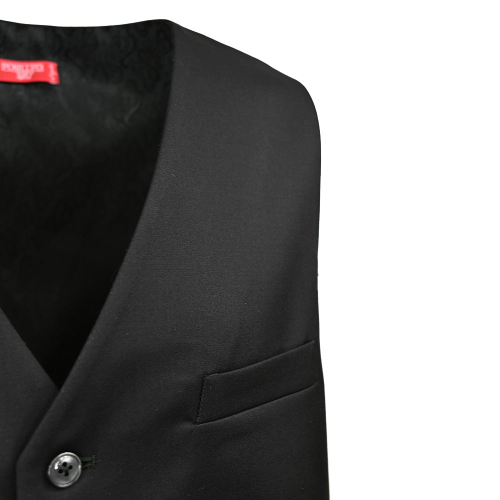 Schwarze Anzugweste ⎪ Reda ⎪ Posillipo 1930