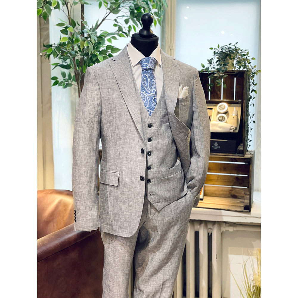 Harmaa pellavableiseri⎪ Pellavapuku⎪ Posillipo 1930