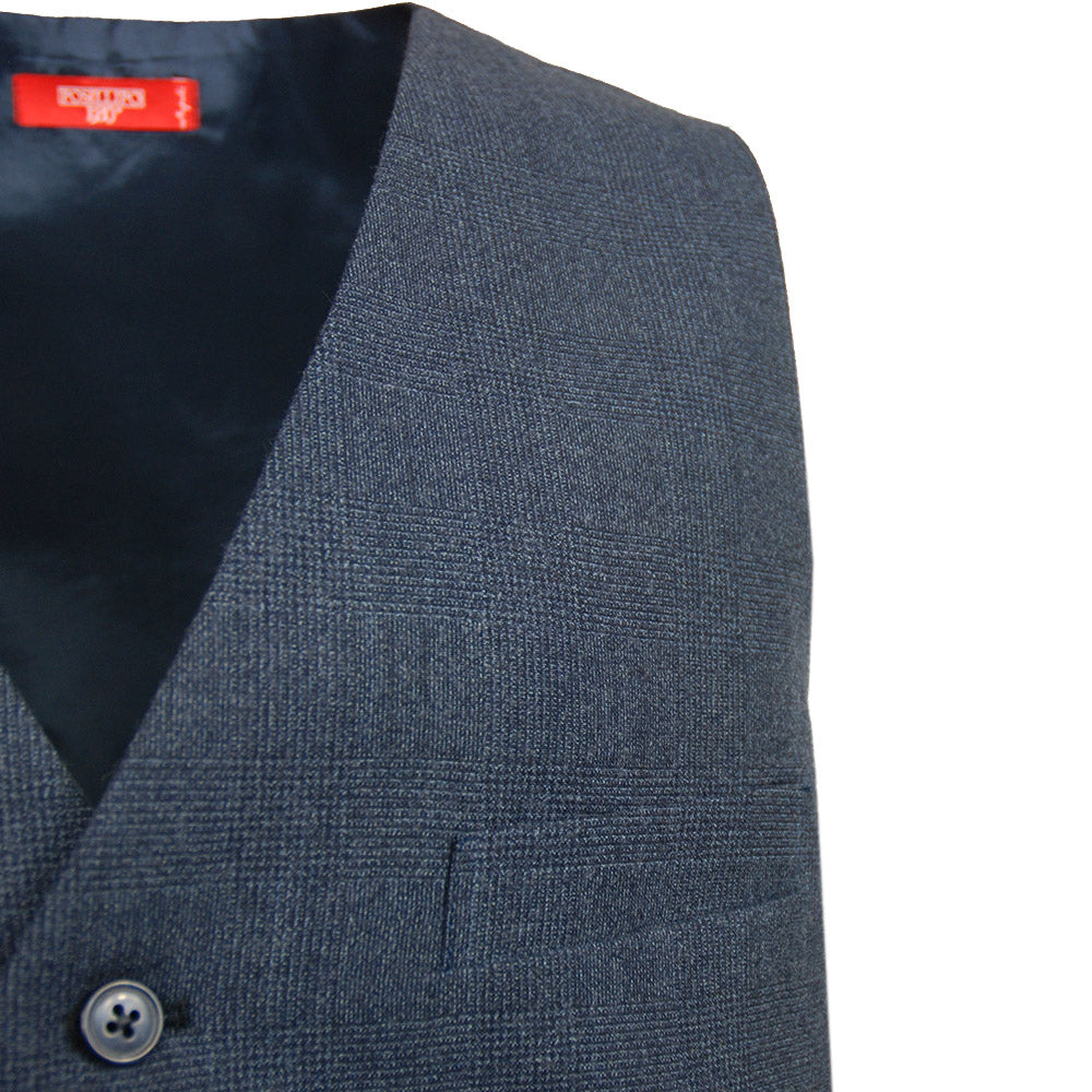 Blue checked vest⎪ Sorrento ⎪ Posillipo 1930