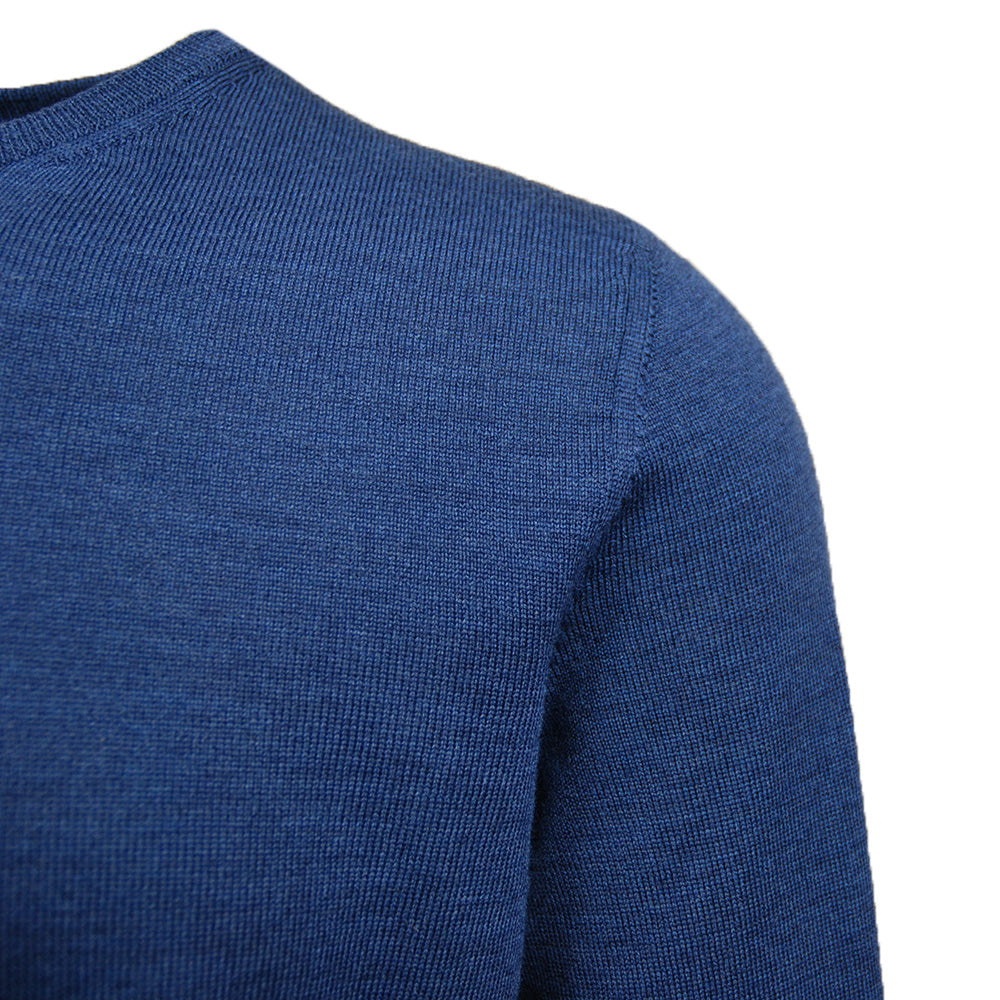 Blauer Merinowollpullover⎪ Luca ⎪ Leonardo