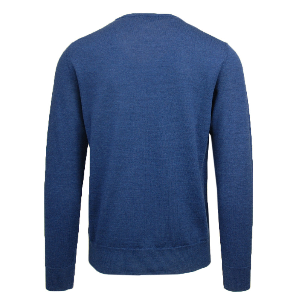 Blauer Merinowollpullover⎪ Luca ⎪ Leonardo