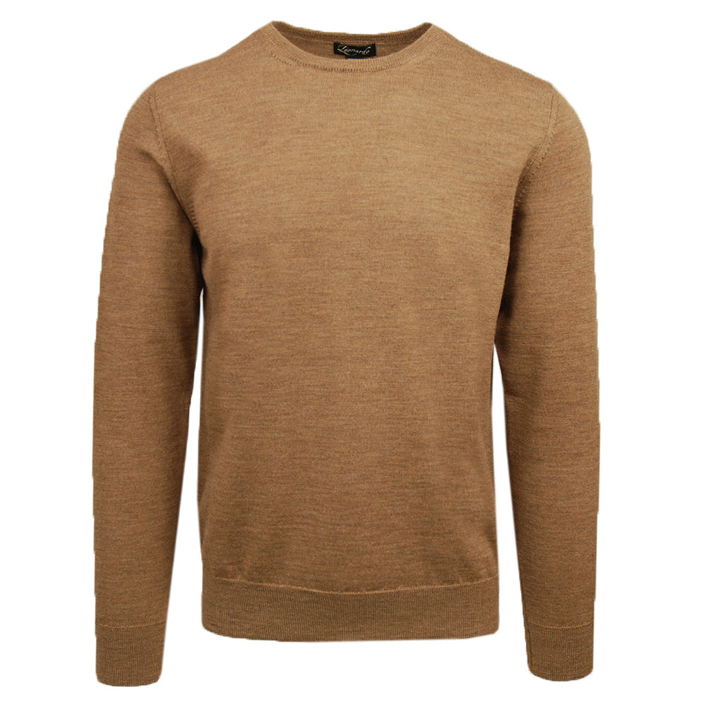 Brown merino wool sweater⎪ Luca ⎪ Leonardo