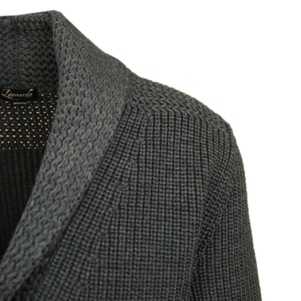 Gray cardigan with buttons⎪ Marco ⎪ Leonardo