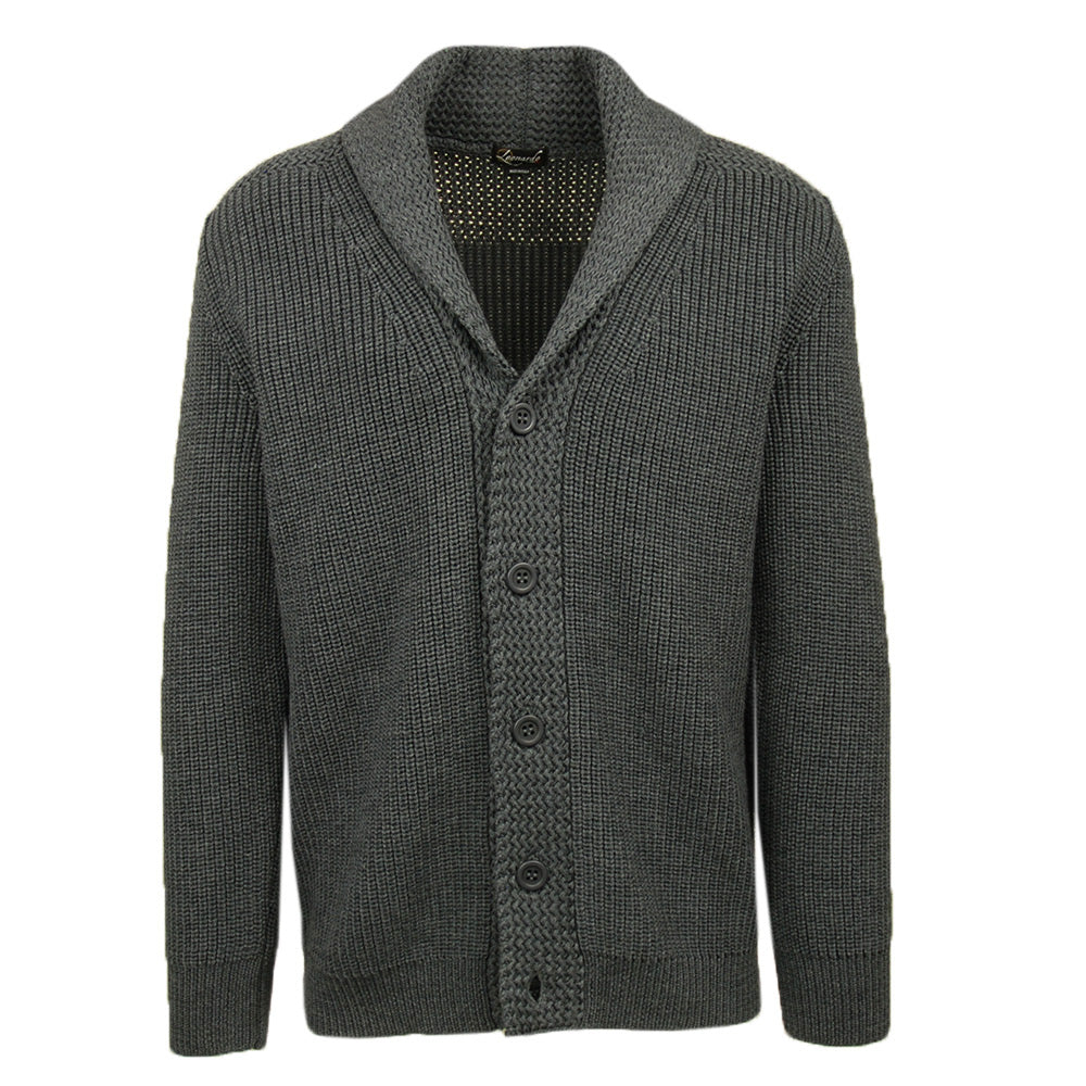 Gray cardigan with buttons⎪ Marco ⎪ Leonardo