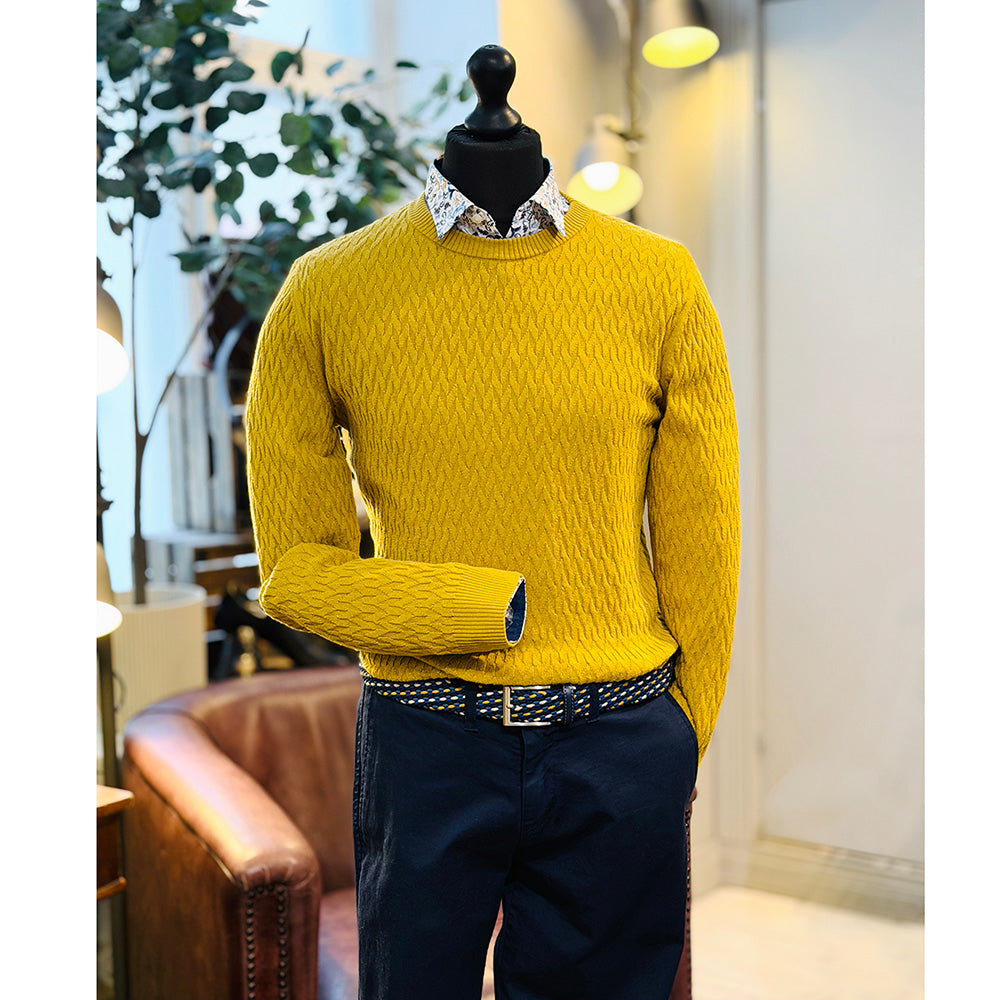 Okran värinen puuvilla / cashmere -neule⎪ Aldo ⎪ Leonardo