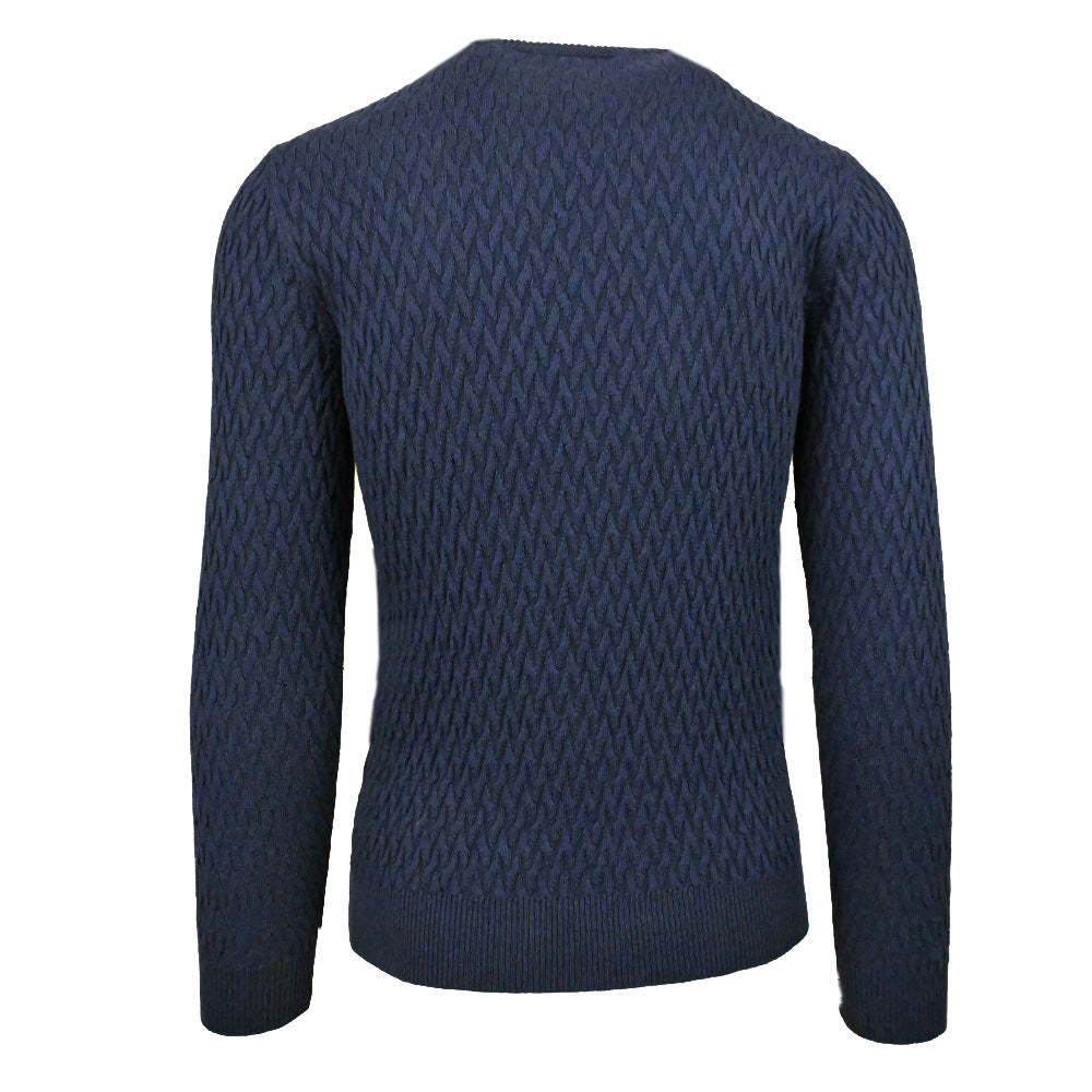 Sininen puuvilla / cashmere -neule⎪ Aldo ⎪ Leonardo