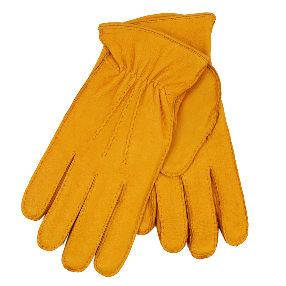 Keltaiset peurannahkahanskat ⎪ Leone ⎪ Parisi Gloves