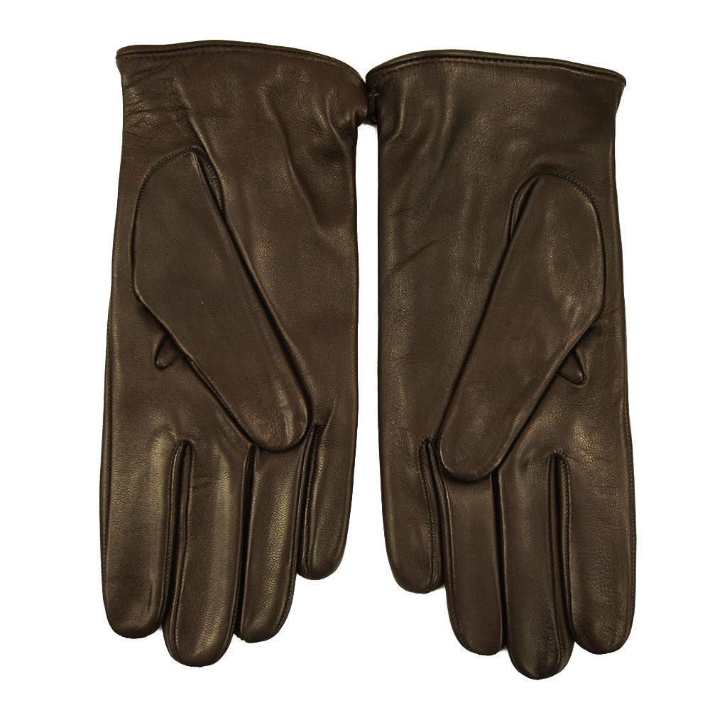 Tummanruskeat nahkahanskat ⎪ Klassisch Omero ⎪ Parisi Gloves