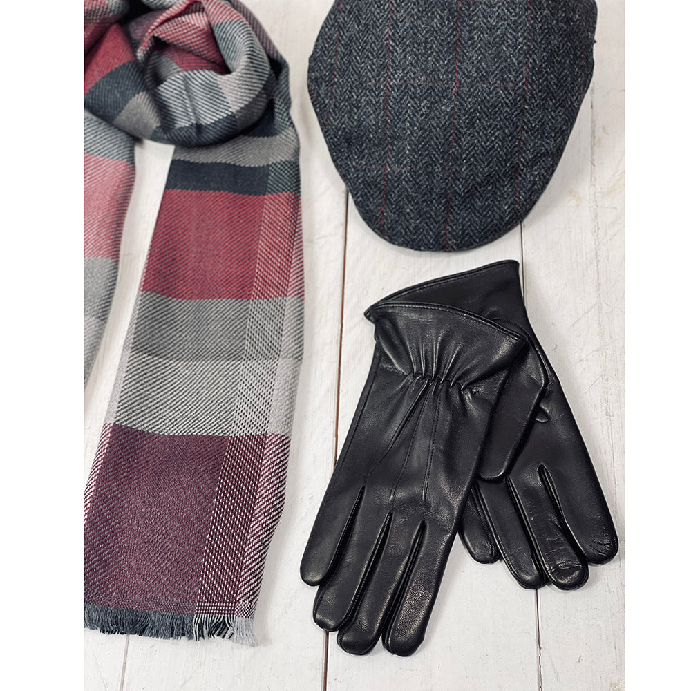 Schwarze Lederhandschuhe ⎪ Classic Omero ⎪ Parisi Gloves