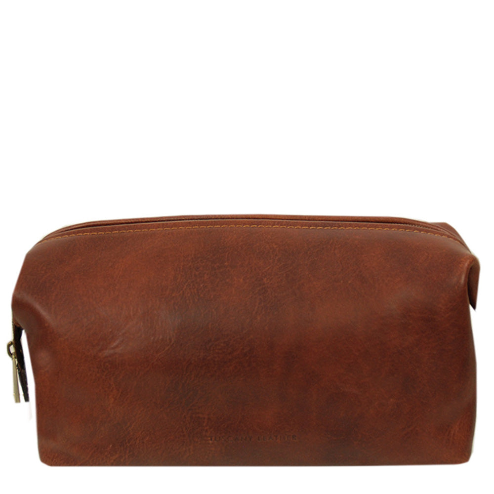 Große Ledertoilettentasche ⎪ Tuscany Leather