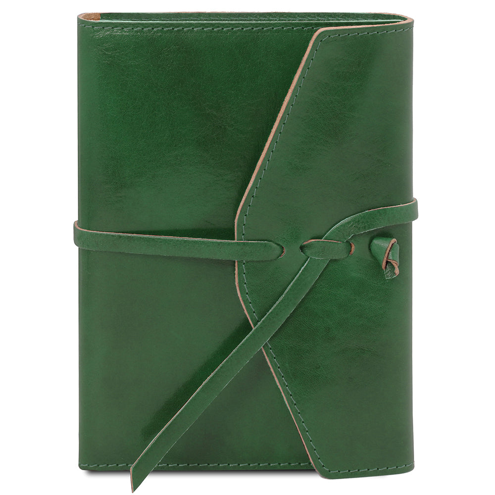 Grön läderanteckningsbok ⎪ Tuscany Leather