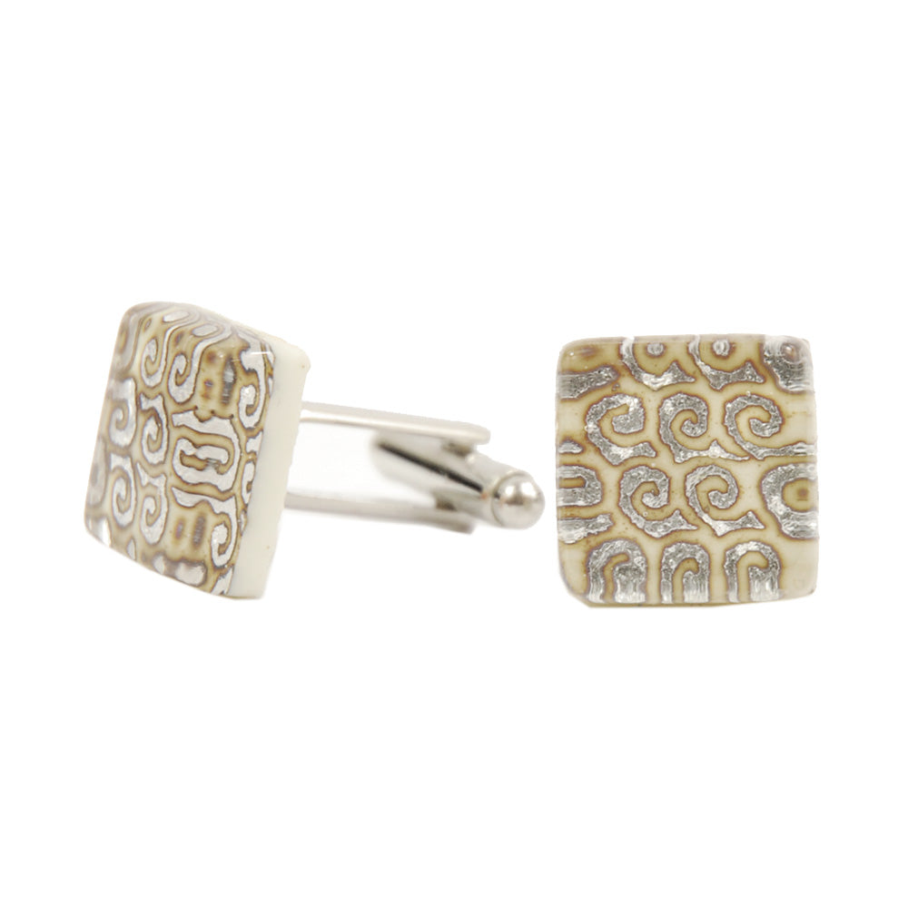 Light decorative cufflinks ⎪ Tinti Matteo Venice