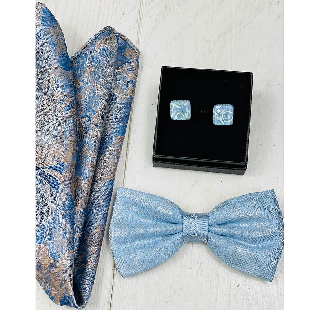 Light Blue Cufflinks⎪ Tinti Matteo Venice