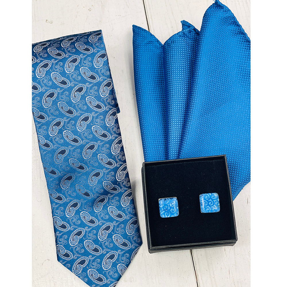 Vaaleansiniset kalvosinnapit⎪ Tinti Matteo Venice