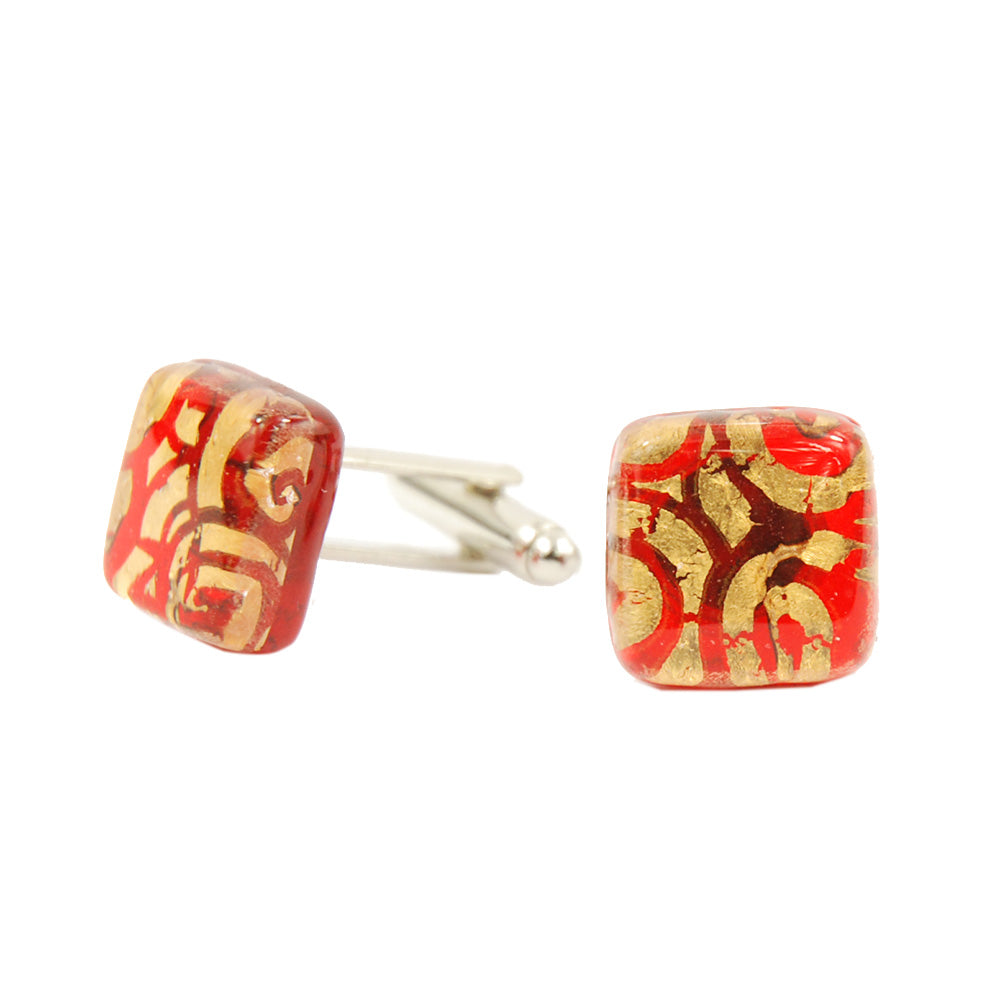 Kultaiset / Punaiset kalvosinnapit⎪ Tinti Matteo Venice