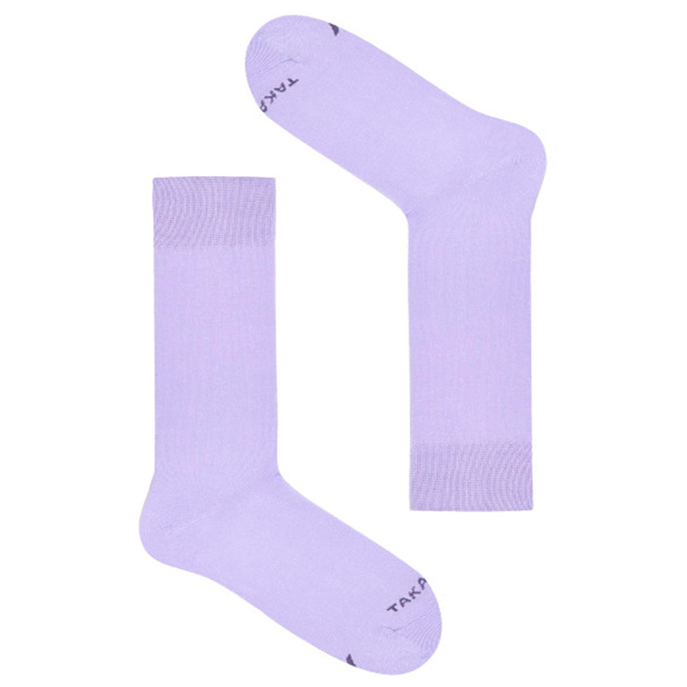 Light purple socks⎪ Back heel