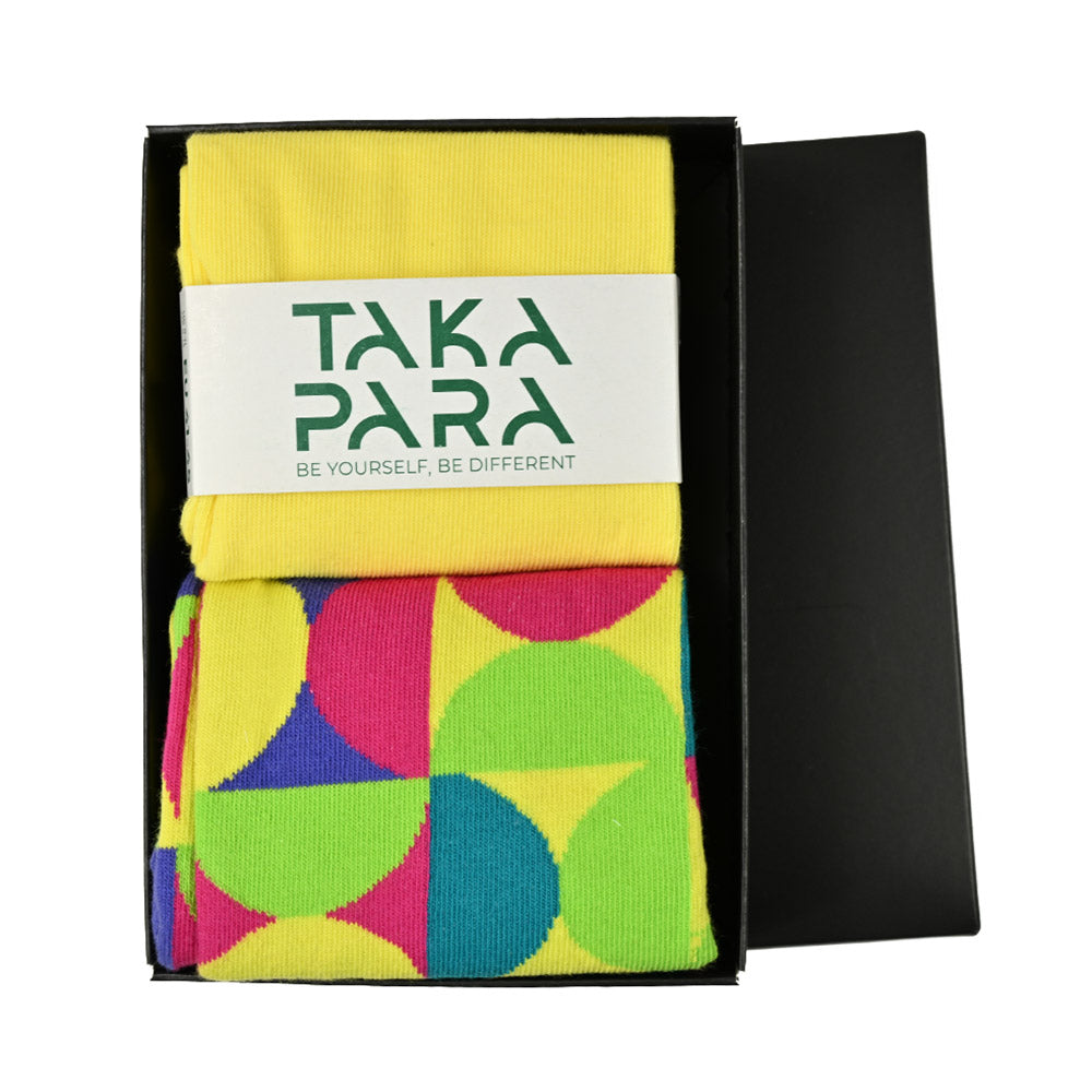 Sukat lahjalaatikossa ⎪ Colorful ⎪ Takapara