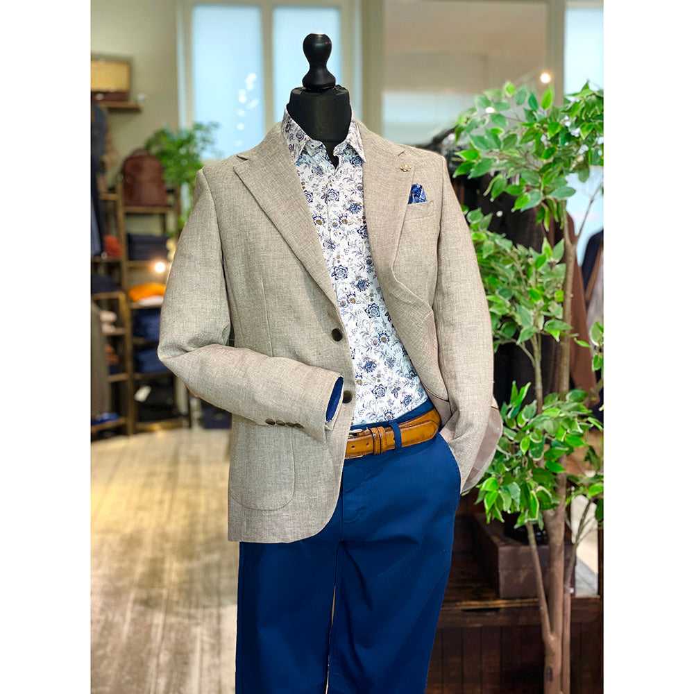 Vaaleanruskea pellavableiseri ⎪ Teramo⎪  Xagon Man