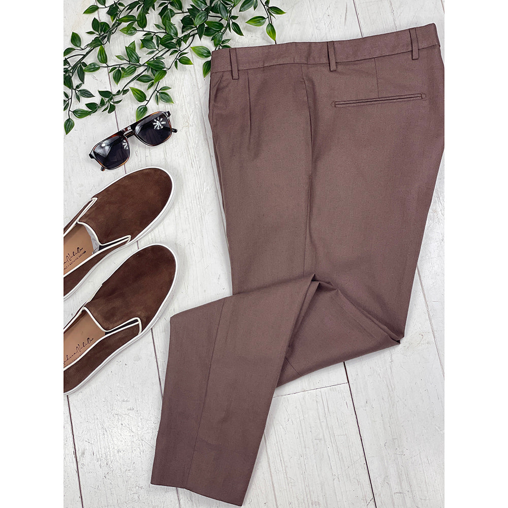 Hellbraune Leinenhose ⎪ Leinenanzug ⎪ Xagon Man