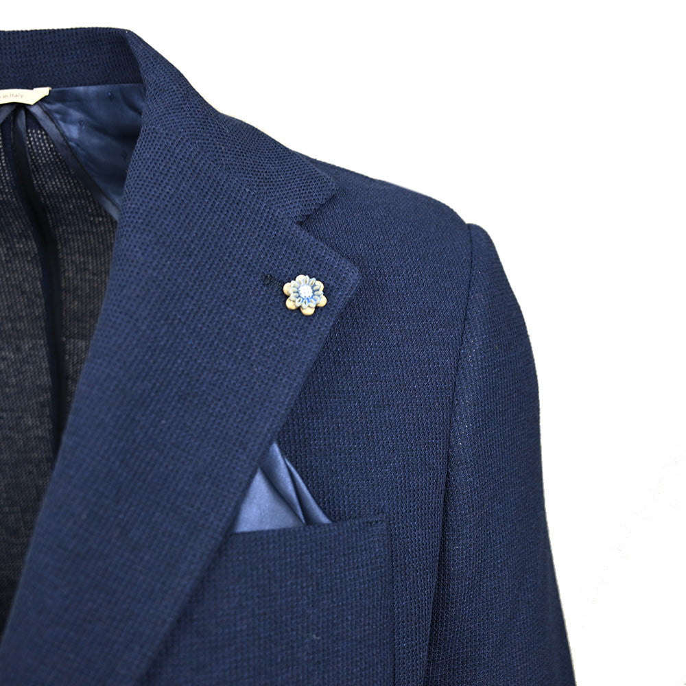 Dunkelblauer Strickblazer ⎪ Saronno ⎪ Xagon Man