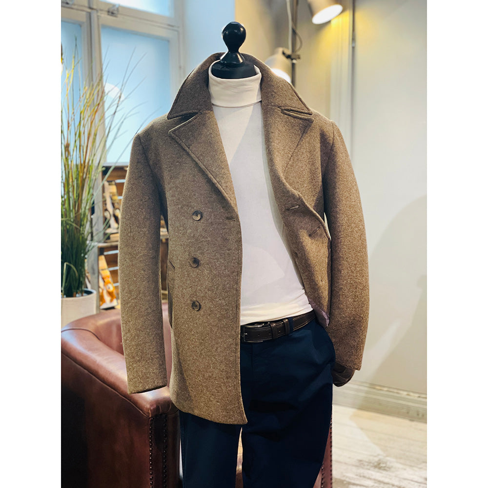 Grauer Merinowoll-Rollkragenpullover ⎪ Palermo ⎪ Xagon Man