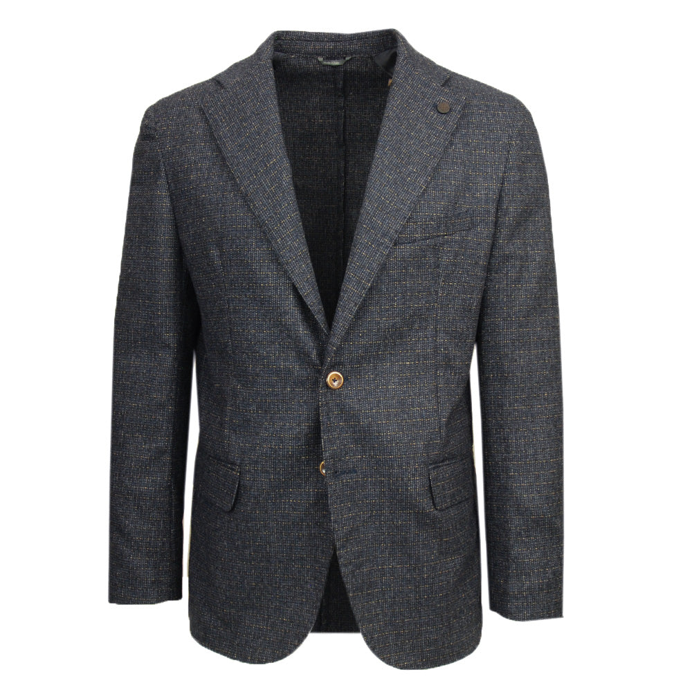 Brauner / Blauer karierter Blazer ⎪ Fermo⎪ Xagon Man