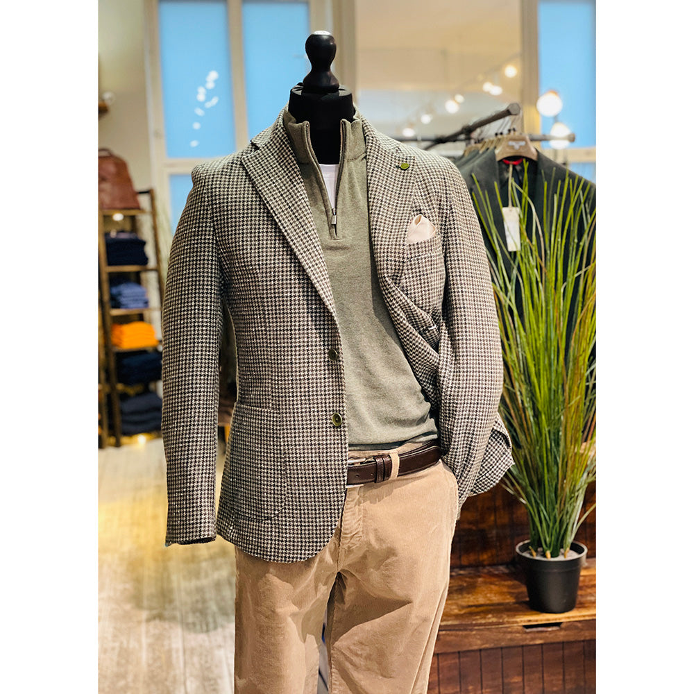 Green houndstooth blazer ⎪ Pompei ⎪ Xagon Man