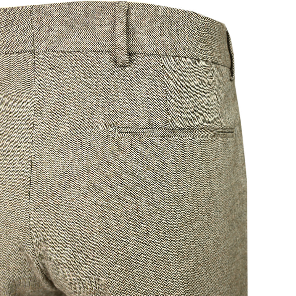 Vaaleanruskeat kalanruotokuvioiset housut ⎪ Herringbone ⎪ Xagon Man