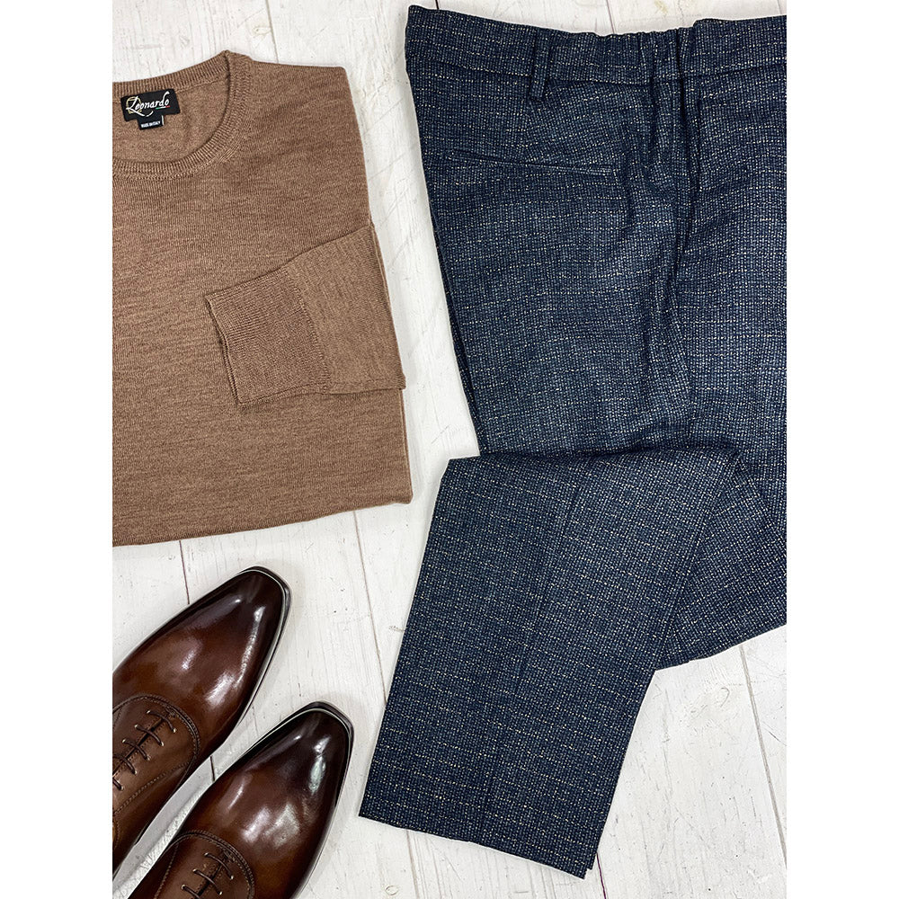 Dark blue checkered pants ⎪ Pineto ⎪ Xagon Man