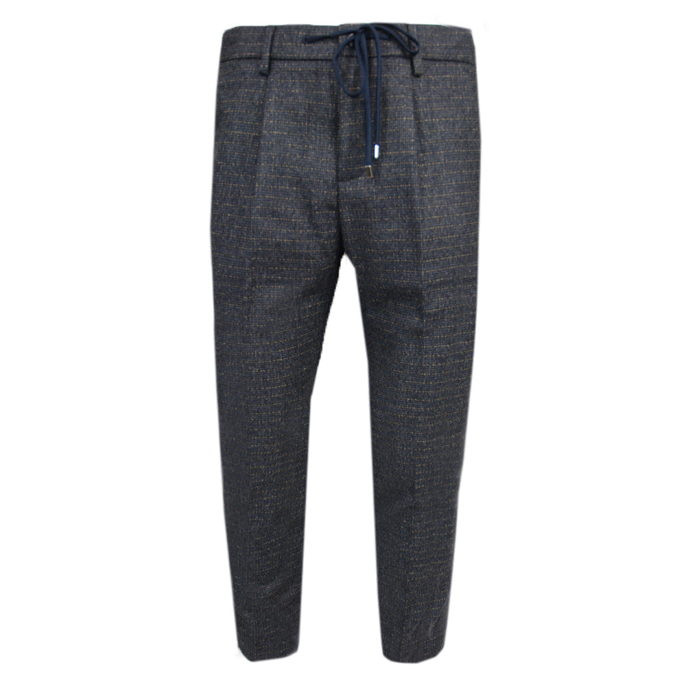 Dunkelblaue karierte Hose ⎪ Pineto ⎪ Xagon Man