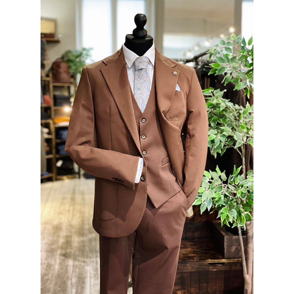 Brauner Blazer⎪Classic Punto SS⎪Xagon Man