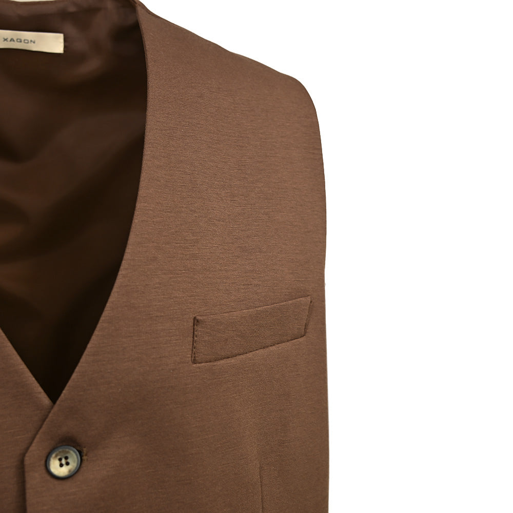 Braune Weste ⎪ Classic Punto SS ⎪ Xagon Man