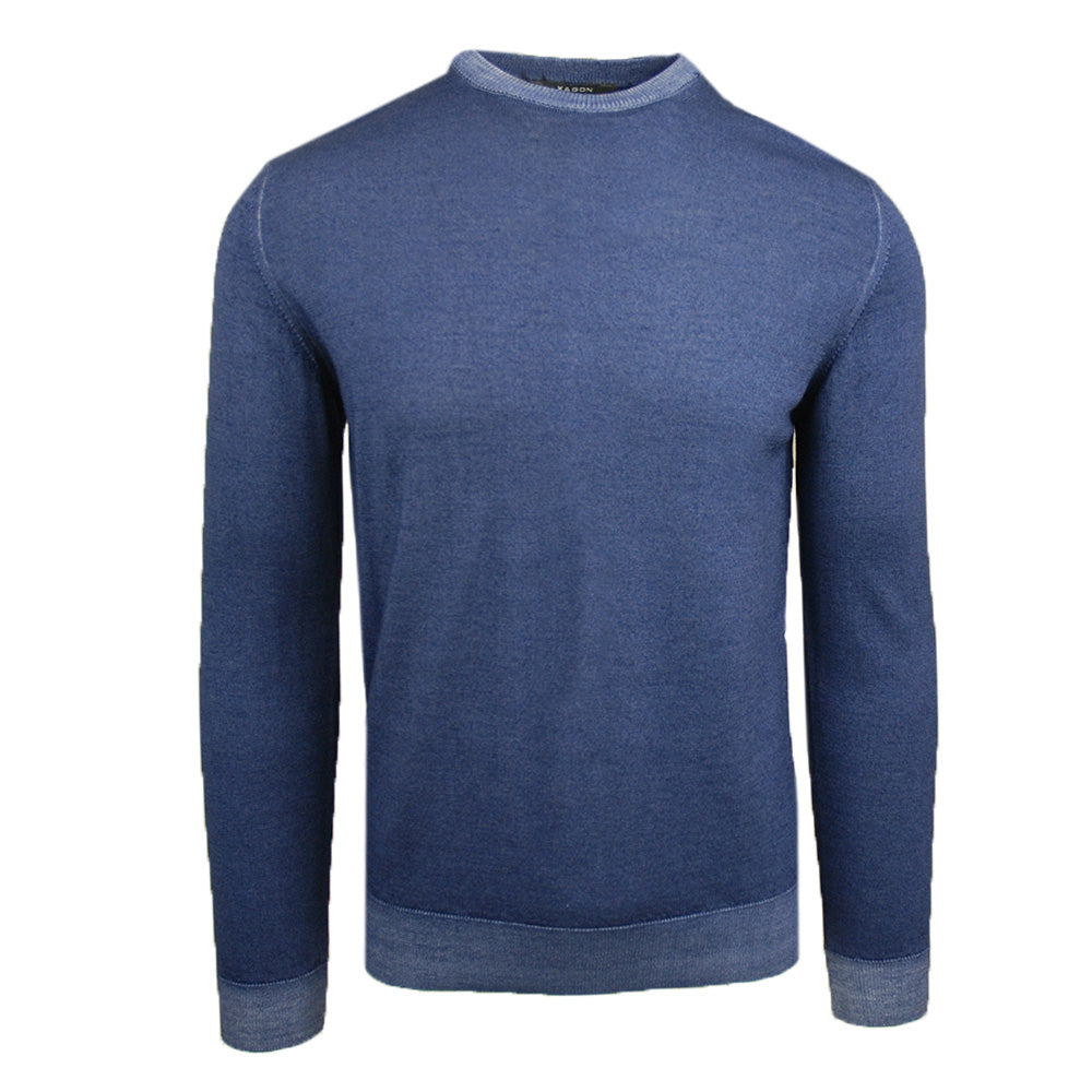 Blauer Merinowollpullover ⎪ Torino ⎪ Xagon Man