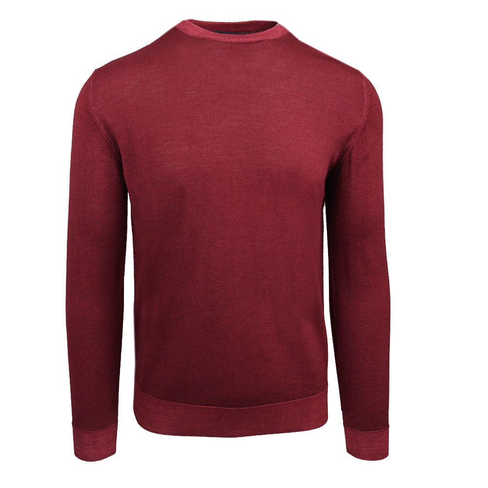 Burgundy merino wool sweater ⎪ Torino ⎪ Xagon Man