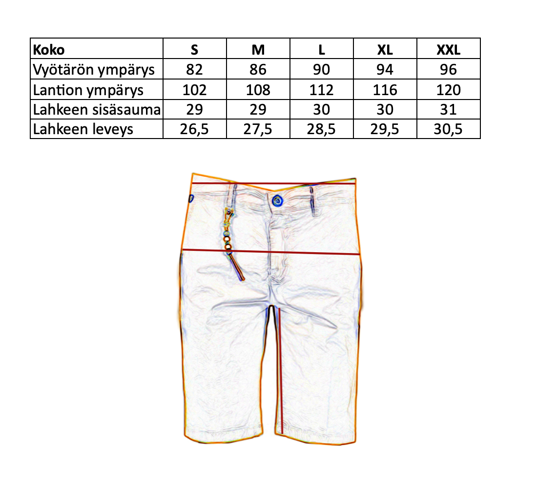 Light patterned shorts | Comfort Fit | Xagon Man