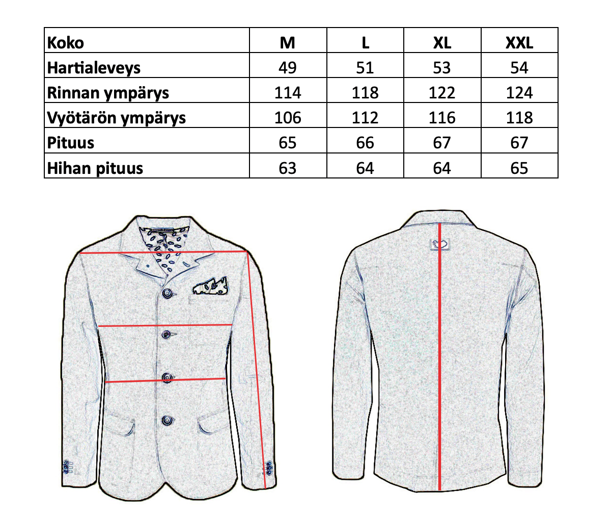 Ljusbrun kort rock⎪Orosei ⎪ Xagon Man