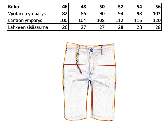 Vaaleanruskeat shortsit⎪ Campana ⎪ Xagon Man