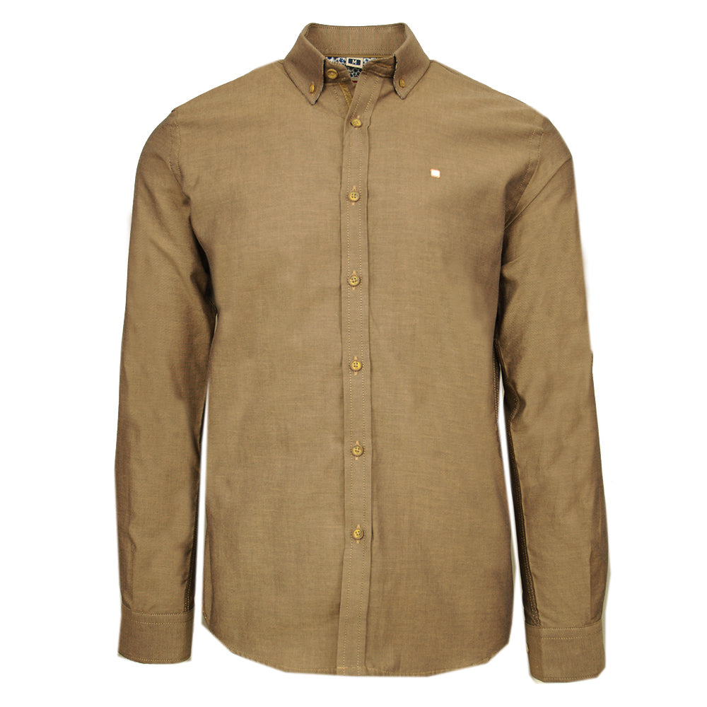 Green casual collared shirt ⎪ Vidar ⎪ Y.S. Original
