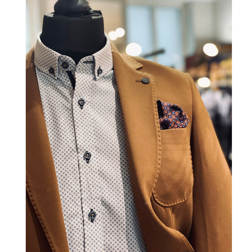 Valkoinen kauluspaita  kuviolla⎪ Pablo  ⎪  Y.S. Original