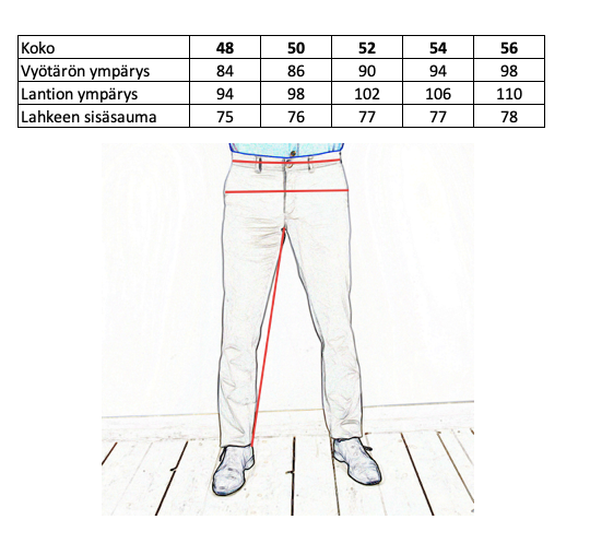 Khakin väriset housut ⎪ Taranto ⎪ Piero Gianchi Collection