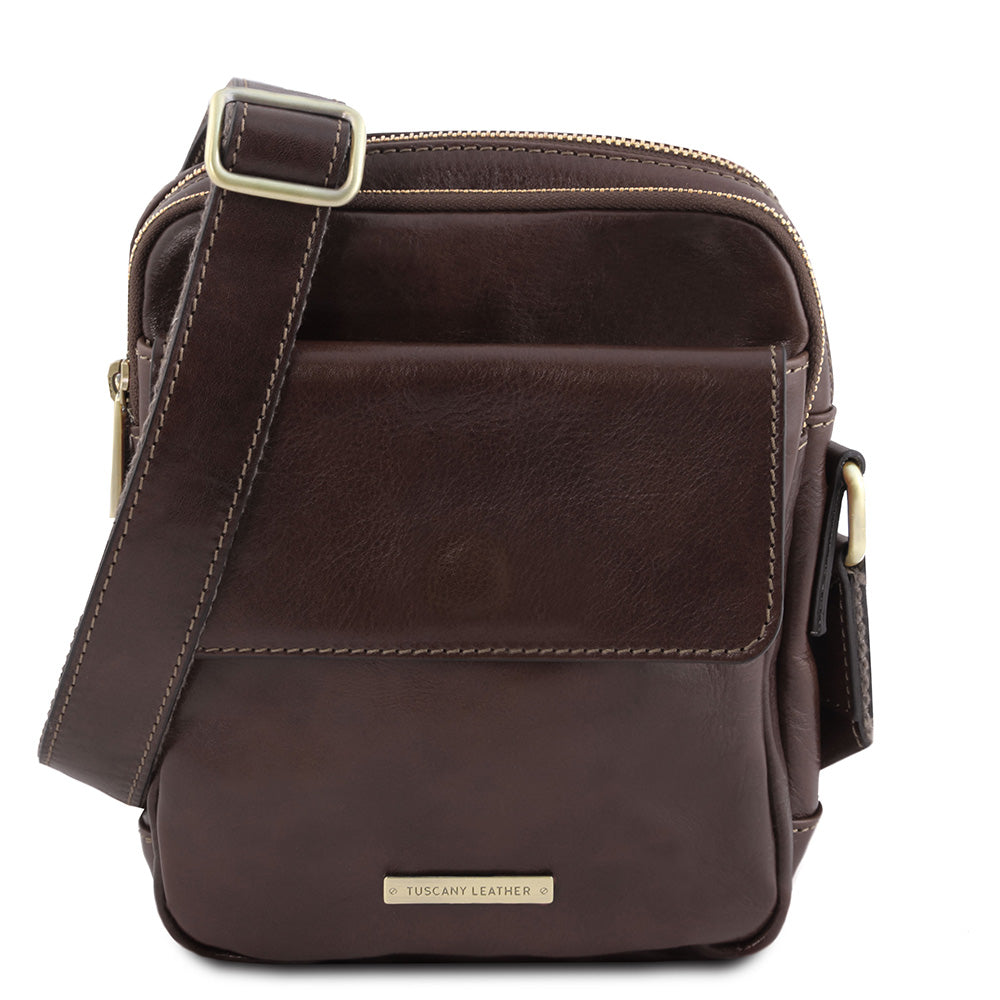 Messenger bag brown ⎪Tuscany Leather