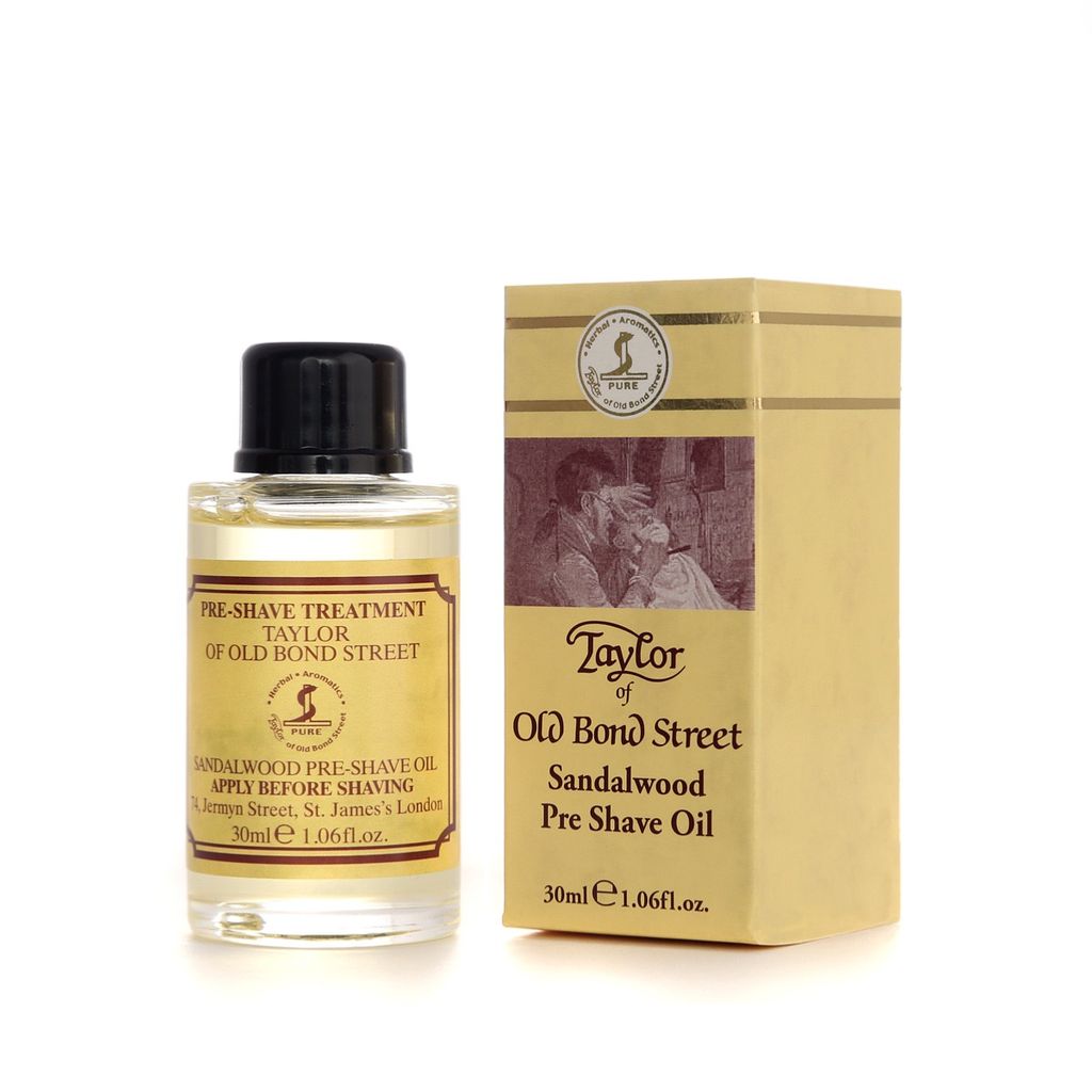 Pre-shave oil sandalwood⎪ Taylor Of Old Bond Street