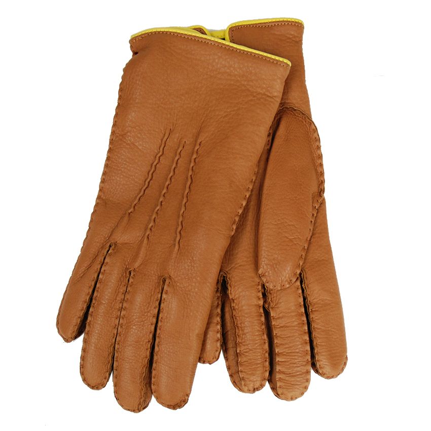 Light brown deerskin gloves ⎪ Chester Jefferies