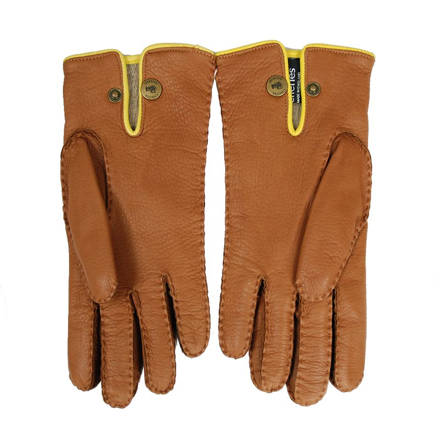 Light brown deerskin gloves ⎪ Chester Jefferies