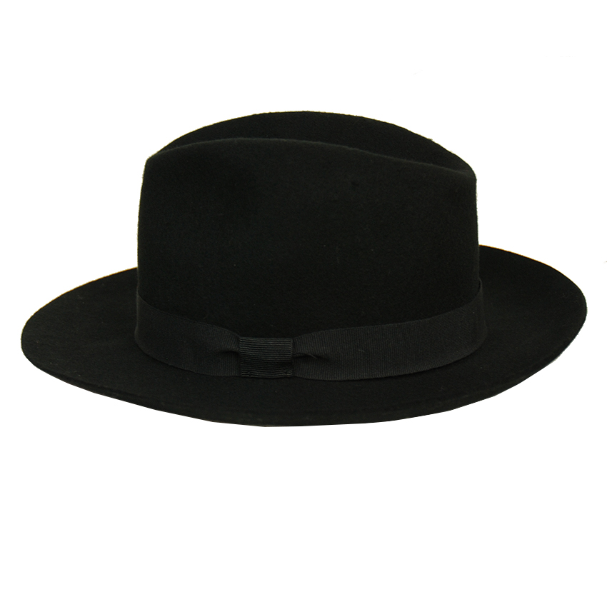 Black felt hat ⎪ Bojua