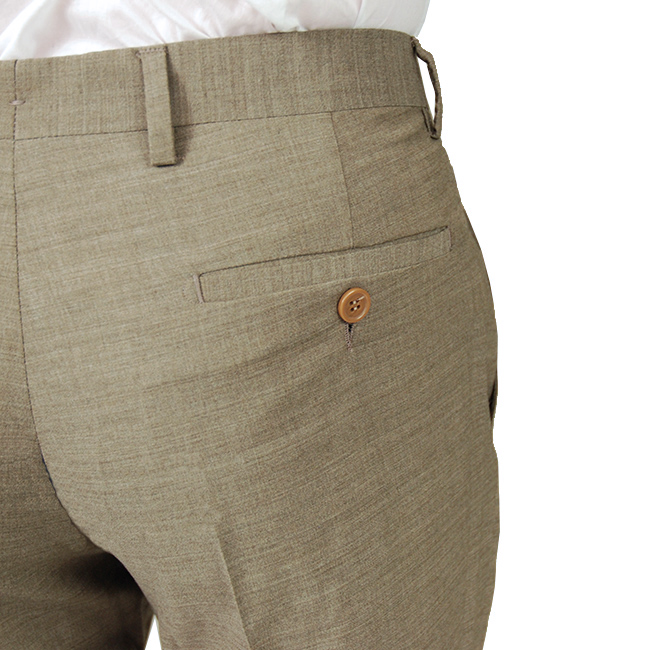 Light brown straight trousers⎪Posillipo