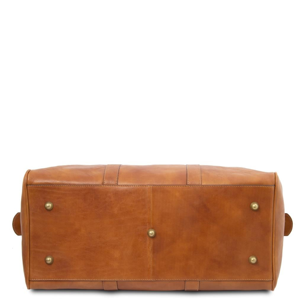 Light brown large leather bag ⎪Oslo