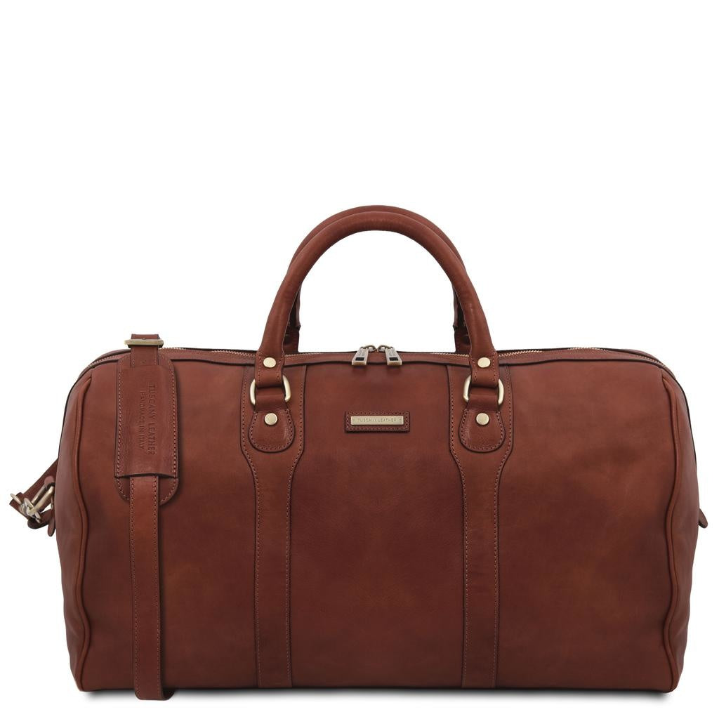 Brown large leather bag ⎪ Oslo