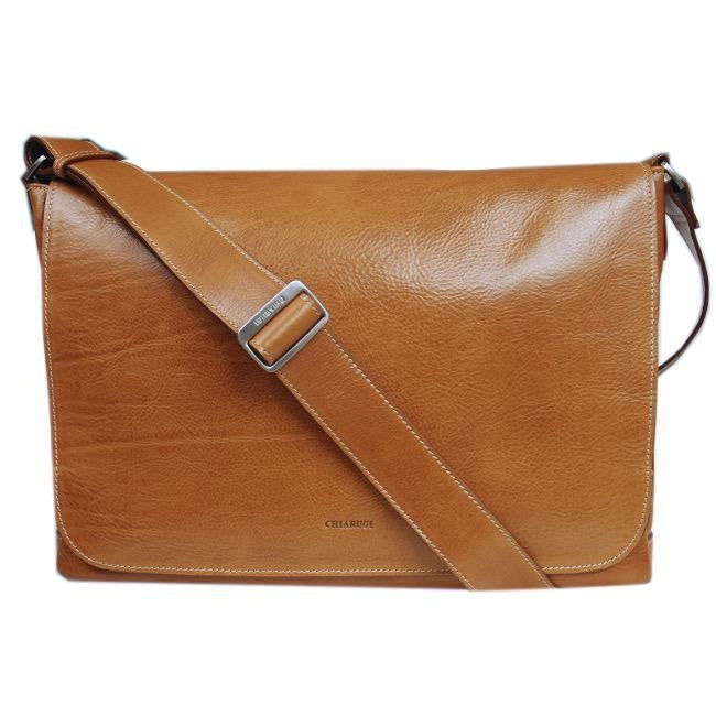 Large light brown messenger bag ⎪ Chiarugi